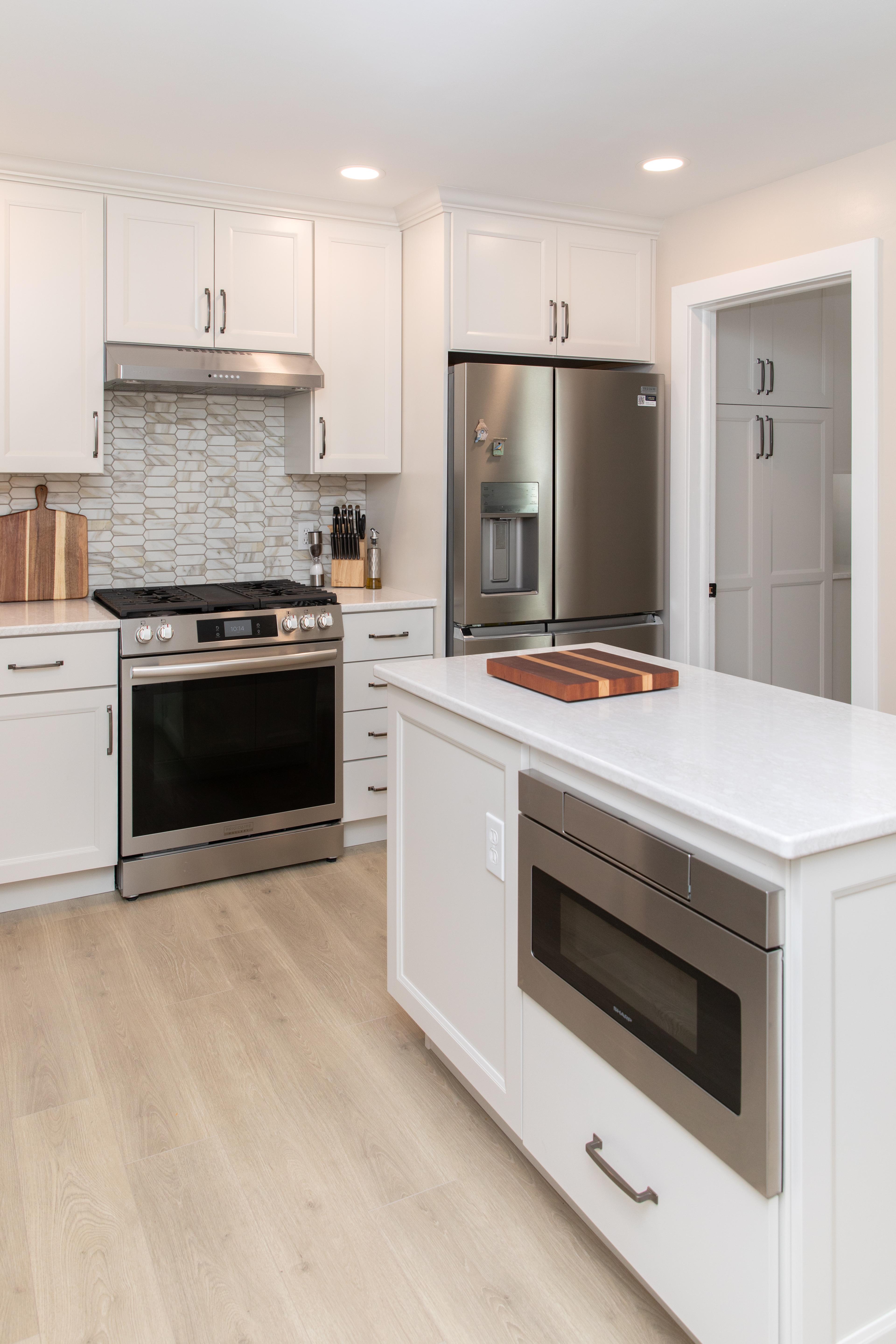Kitchen cabinetry detail