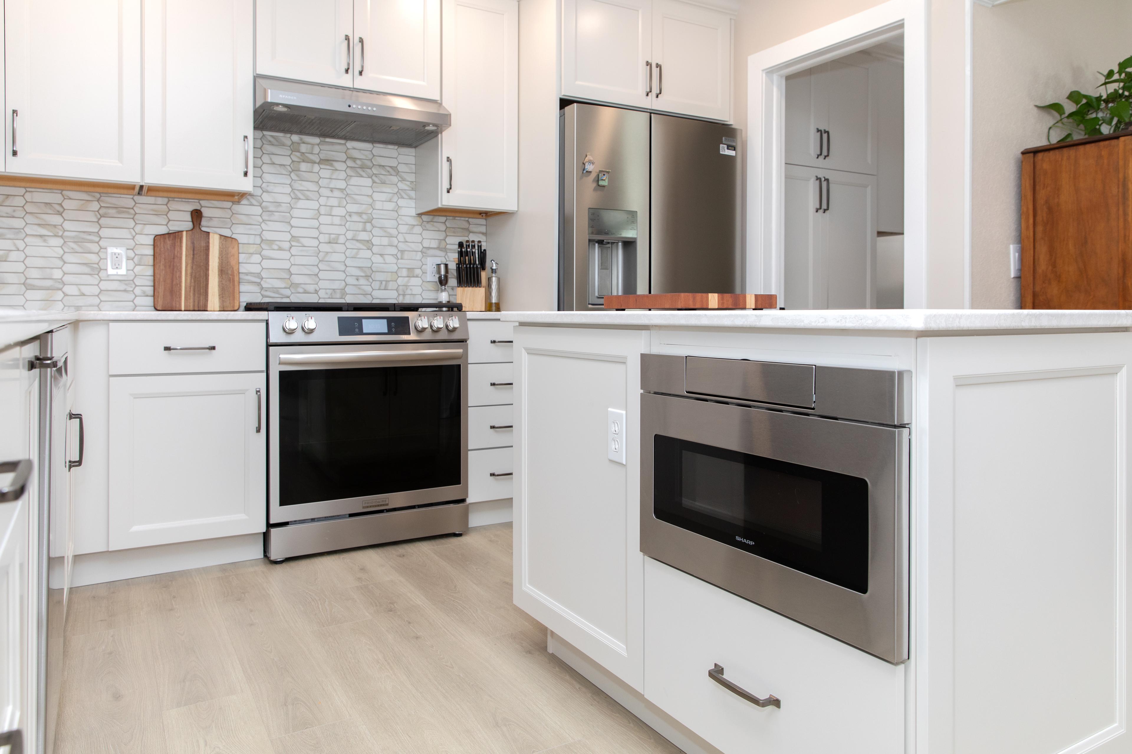 Kitchen appliances and finish